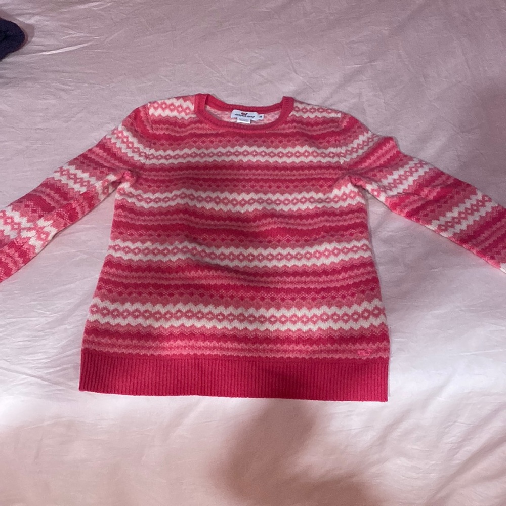 Vineyard Vines • Fair Isle Sweater Merino Wool XS